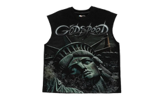 Sunken Liberty 2 Sleeveless Top "Black Wash" GS120