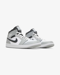 NIKE AIR JORDAN1 MID LIGHT SMOKE GREY ANTHRACITE