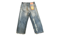 In Case You Forgot Triple-Wide Denim Jeans "Indigo" BWA96