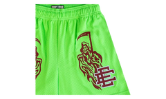EE BASIC SHORT "WARREN LOTAS - Neon Green/ Red" EE678