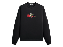 Cupid Rose Long Sleeve Tee "Black" khm034591 001