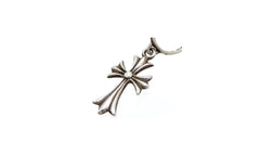 Tiny CH Cross Hoop Earring "Single Earring - Silver" CHRM0670