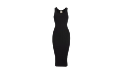 Anthea Black Midi Dress WMNS "Black" KITH23