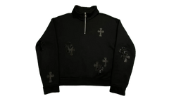 Cross Patch Quarter Zip "Black" CHRM0834