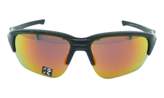 Flak Beta Polarized Sunglasses "Polished Black / Ruby Iridium Polarized" OO9363 14