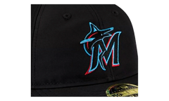 59FIFTY MLB NY19 MIA MARLINS FITTED HAT "ERIC EMANUEL - Black" EE415
