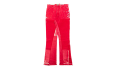 LA Flare Carpenter Pants Paint Splatter "Red Multi" GDPSLFJR