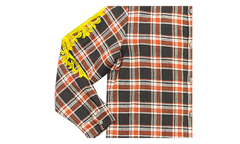 Flannel Jacket "Orange / Grey" CHRM0844