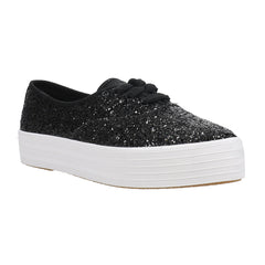 Point Glitter Celebrations Lace Up Sneakers