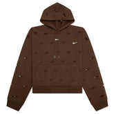 Jacquemus NRG HE Swoosh Hoodie - Cacao Wow