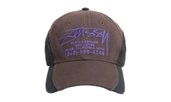 PARTS & SERVICE MESH CAP "Brown" STUS435
