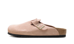 Boston Suede Leather Sandals "Light Rose" 1026139