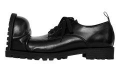 Kids Love Gaite Crushed-Toe Derby Shoes "Black" PPK102001