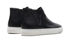 Leather High Top Trainers "Black" CHRM1173