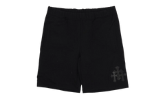 Paper Jam Cross Patch Sweat Shorts "Black" CHRM0897