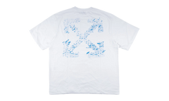 PAINT SPLATTER ARROW DIAG SKATE FIT TEE "White" 44OWOS26T064 100