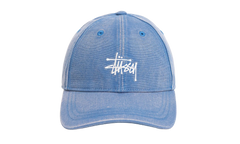 Basic CAP WASHED CANVAS "Blue" STUS404
