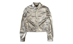 Tour Alice Lamb Leather Jacket "Gunmetal (Hollywood S/S25)" RU01E5742 LBAM 68