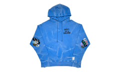Vintage French Logo Hooded Sweatshirt "Blue" GD114