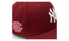59FIFTY MLB NY YANKEES FITTED HAT "ERIC EMANUEL - Wine" EE430