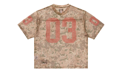 Club Varsity SS Knit Jersey "Beige Camo" 861 2319