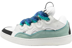 Curb Sneaker White Blue