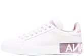 Portofino White Metallic Pink