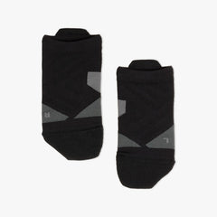 Women's Low Sock in Black Shadow