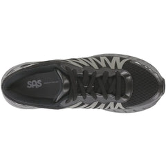 Men's Pursuit Lace Up Sneaker in Black/Gray