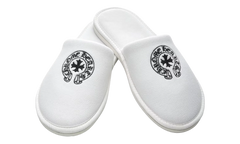 CH Hotel Slippers "White / Black" CHRM0917