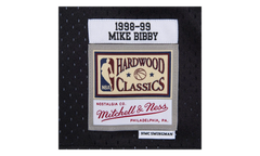 NBA Mike Bibby Reload Swingman Jersey "1998 Vancouver Grizzlies - Black" SMJYCP19289 VGRBLCK98MBI