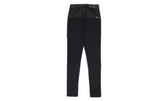 CONTRAST SKINNY W/ LEATHER "Aged Black/Black Leather" PS22WDS071