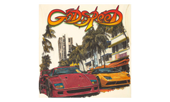 South Beach Drive Miami Superrun T-Shirt "Bone" GS100