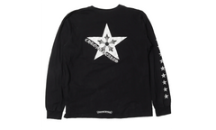 Stars Long Sleeve T-Shirt "Black" CHRM0689