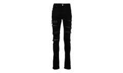 Crystal Thrasher Jeans "Overdyed Black" SS23MDS006 018