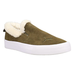 Bari Comfort Shearling Slip On Sneakers