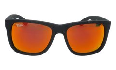 Justin Sunglasses "Rubber Black" RB4165-622-6Q_55