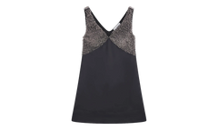 EMBROIDERED V-NECK DRESS "Black" RW DR9014 5584 P23 10