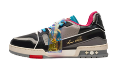 LV Trainer Low "Black/Pink" 1A8Q9Y