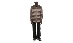 Rick Owens Woven Flight Parka Jacket "Dark Dust" MON35