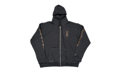 1988 Zip Up Hoodie Glitter "Black / Brown Glitter" CHRM0716