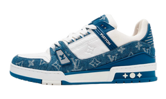 LV Trainer Low "Monogram Denim White Blue" 1A9JGU