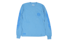 Miami Horseshoe Logo Long-Sleeve T-Shirt "Blue" CHRM1149