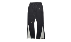 GD Logo Paint Splatter Flare Sweatpants (2024) "Washed Black White Multi" GDGDLFSWB