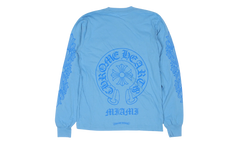Miami Horseshoe Logo Long-Sleeve T-Shirt "Blue" CHRM1149
