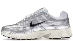 P-6000 White Metallic Silver Flat Silver Black