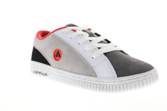 Airwalk The One Suede TRI Mens Gray White Skate Sneakers Shoes