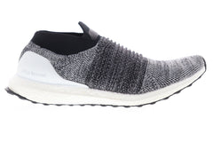 Ultraboost Laceless BB6141 Mens Black Canvas Athletic Running Shoes