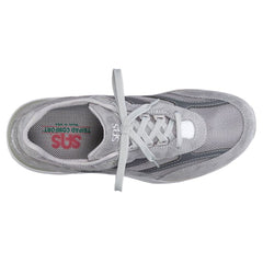 Men's Journey Mesh Lace Up Sneaker in Gray