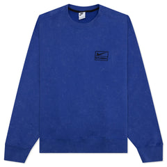 NRG Acid Wash Crew - Game Royal/Black/Black